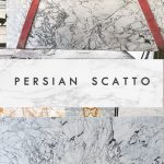 Slabs of Iran Persian Scatto ( Arabscato ) Crystalline Marble in a stone showroom - Marbleopolis