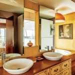 Interior design of a luxury house with Iran Yellow (Giallo) Travertine - Marbleopolis