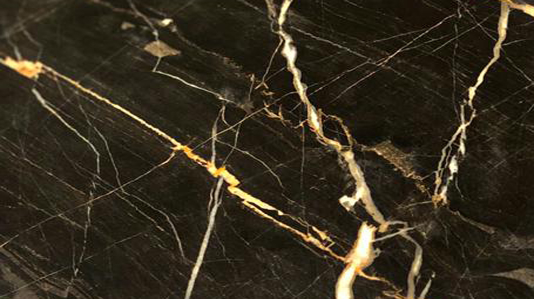 GoldLia Marble Iranian Gold and black marble new quarry