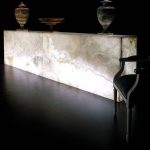 Iran Pure White Onyx Interior design project